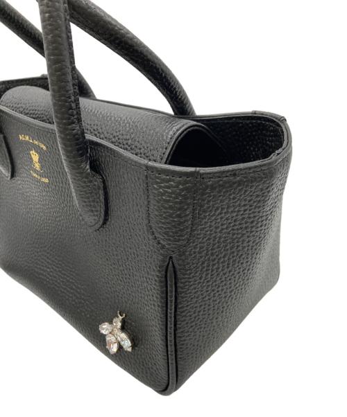 A.D.M.J.（エーディーエムジェイ）A.D.M.J. (エーディーエムジェイ) ザ・ビーミツバチミニトートバッグ ブラックの古着・服飾アイテム