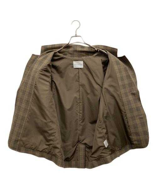 INTERPLAY（インタープレイ）INTERPLAY (インタープレイ) aya (アヤ) 2 way Worker Jacke ブラウン サイズ:Fの古着・服飾アイテム