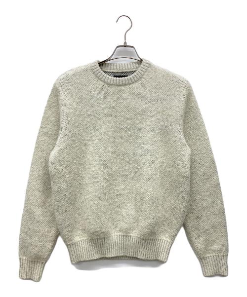 stussy（ステューシー）stussy (ステューシー) 8 ball mohair sweater アイボリー サイズ:Sの古着・服飾アイテム