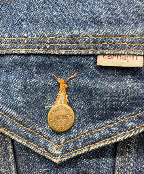 CarHartt（カーハート）CarHartt (カーハート) 裏地ブランケットデニムジャケット インディゴ サイズ:不明の古着・服飾アイテム