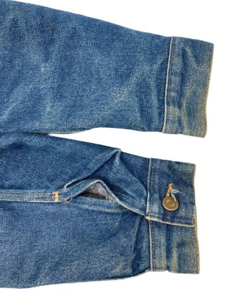 CarHartt（カーハート）CarHartt (カーハート) 裏地ブランケットデニムジャケット インディゴ サイズ:不明の古着・服飾アイテム