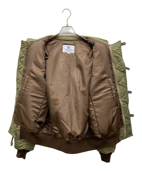 waiper（ワイパー）WAIPER (ワイパー) 中綿ミリタリージャケット カーキ サイズ:40Rの古着・服飾アイテム