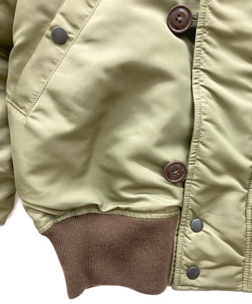 waiper（ワイパー）WAIPER (ワイパー) 中綿ミリタリージャケット カーキ サイズ:40Rの古着・服飾アイテム