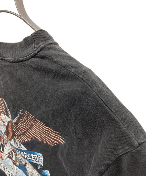 HARLEY-DAVIDSON（ハーレーダビッドソン）HARLEY-DAVIDSON (ハーレーダビッドソン) 半袖Tシャツ ブラック サイズ:Lの古着・服飾アイテム
