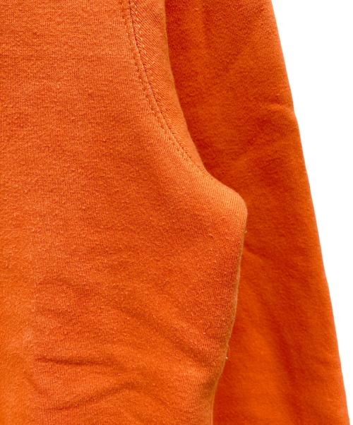 stussy（ステューシー）stussy (ステューシー) ロゴ刺繍スウェット オレンジ サイズ:Sの古着・服飾アイテム