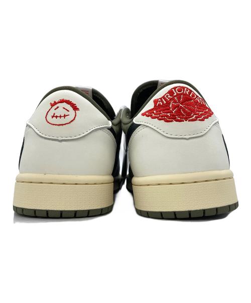NIKE（ナイキ）NIKE (ナイキ) Travis Scott (トラヴィス・スコット) Air Jordan 1 Low OG SP Reverse Olive サイズ:US7の古着・服飾アイテム