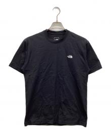 THE NORTH FACE（ザ ノース フェイス）の古着「ショートスリーブフラッシュドライヌプシコットンティー」｜ブラック
