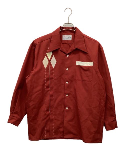 Charm of miami（チャームオブマイアミ）Charm of miami (チャームオブマイアミ) オープンカラーシャツ レッド サイズ:不明の古着・服飾アイテム