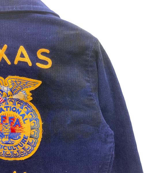 NATIONAL FFA（ナショナルエフエフエー）NATIONAL FFA (ナショナルエフエフエー) FFAジャケット ネイビー サイズ:34の古着・服飾アイテム