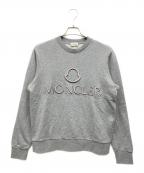 MONCLERモンクレール）の古着「ロゴスウェット」｜グレー