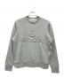 MONCLER（モンクレール）の古着「ロゴスウェット」｜グレー