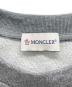 中古・古着 MONCLER (モンクレール) ロゴスウェット グレー サイズ:M：30000円
