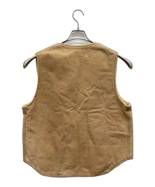 CarHartt（カーハート）CarHartt (カーハート) ボアベスト ベージュ サイズ:Lの古着・服飾アイテム