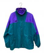 Columbiaコロンビア）の古着「フリースジャケット」｜グリーン×パープル