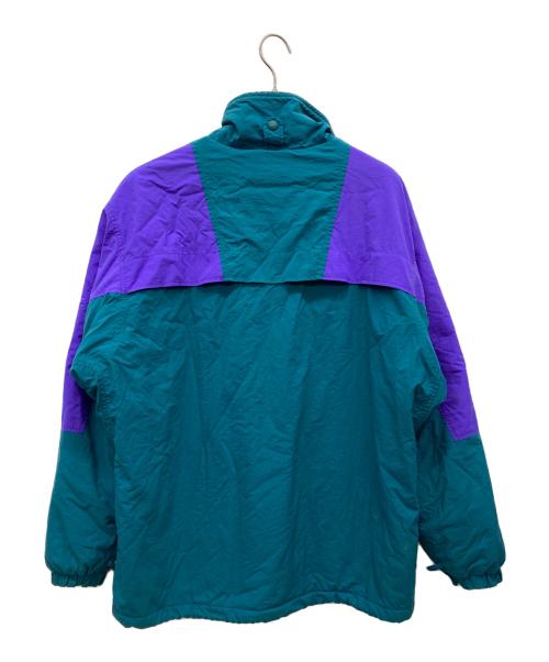 Columbia（コロンビア）Columbia (コロンビア) フリースジャケット グリーン×パープル サイズ:不明の古着・服飾アイテム