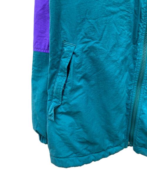 Columbia（コロンビア）Columbia (コロンビア) フリースジャケット グリーン×パープル サイズ:不明の古着・服飾アイテム