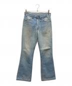 LEVI'Sリーバイス）の古着「646 ブーツカットフレアデニムパンツ」｜スカイブルー