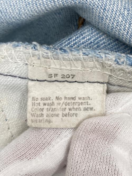 LEVI'S（リーバイス）LEVI'S (リーバイス) 646 ブーツカットフレアデニムパンツ スカイブルー サイズ:不明の古着・服飾アイテム