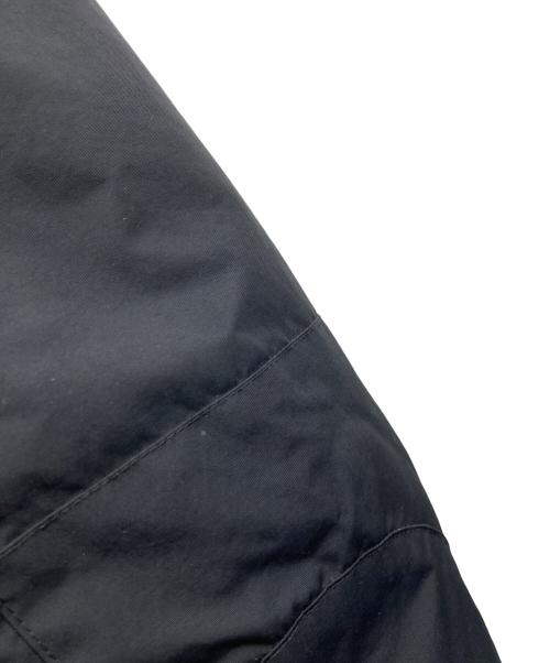 CAMP 7（キャンプ７）CAMP 7 (キャンプ７) 切替フードダウンジャケット ブラック サイズ:Lの古着・服飾アイテム