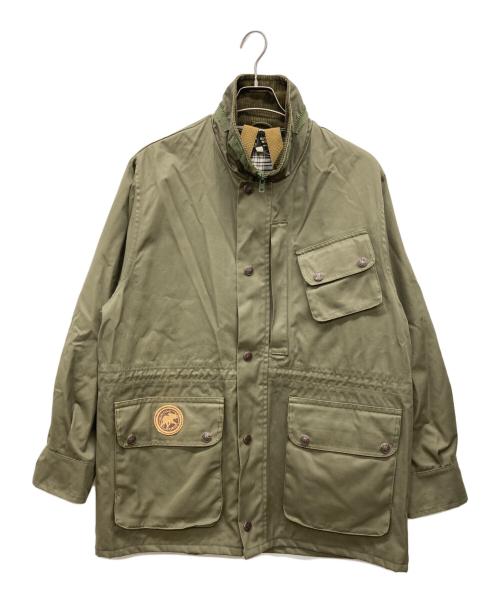HUNTING WORLD（ハンティングワールド）HUNTING WORLD (ハンティングワールド) サファリジャケット カーキ サイズ:107cm  42の古着・服飾アイテム