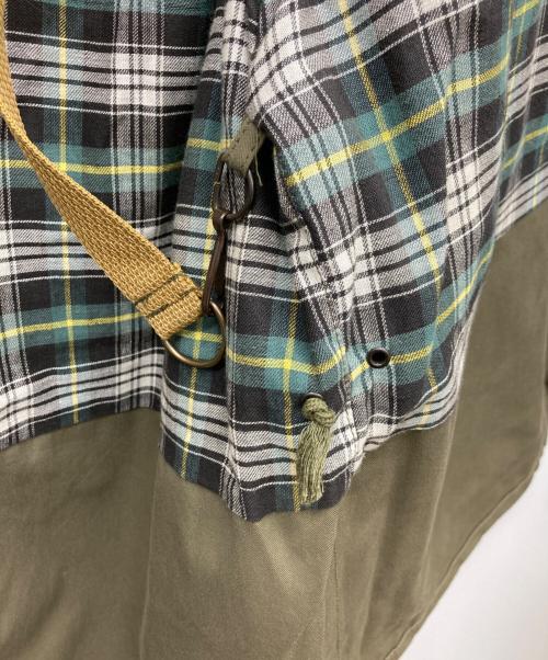 HUNTING WORLD（ハンティングワールド）HUNTING WORLD (ハンティングワールド) サファリジャケット カーキ サイズ:107cm  42の古着・服飾アイテム