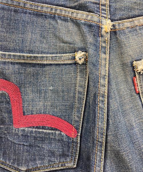 EVISU（エヴィス）EVISU (エヴィス) デニムパンツ インディゴ サイズ:30×35の古着・服飾アイテム