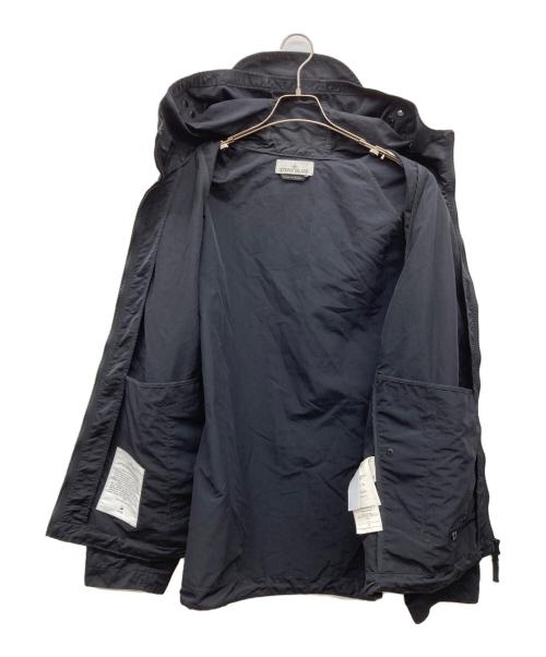 STONE ISLAND（ストーンアイランド）STONE ISLAND (ストーンアイランド) ナイロンジップジャケット ブラック サイズ:XLの古着・服飾アイテム