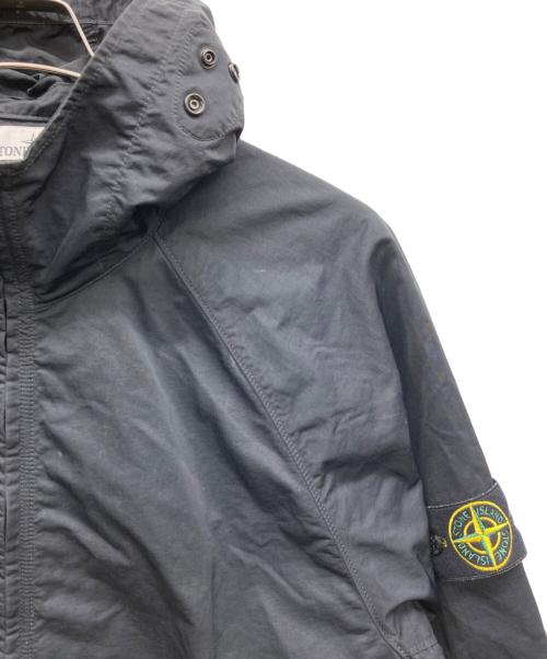 STONE ISLAND（ストーンアイランド）STONE ISLAND (ストーンアイランド) ナイロンジップジャケット ブラック サイズ:XLの古着・服飾アイテム