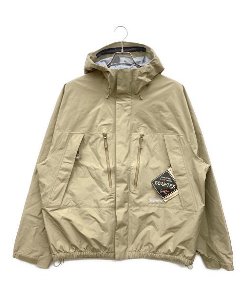 SUPREME（シュプリーム）SUPREME (シュプリーム) GORE-TEX Taped Seam Shell Jacket ベージュ サイズ:Lの古着・服飾アイテム