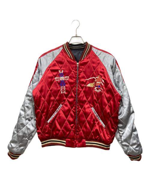 TAILOR 東洋（テーラー東洋）TAILOR 東洋 (テーラー東洋) スカジャン レッド サイズ:Lの古着・服飾アイテム