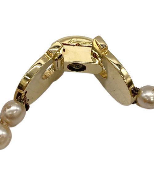 Salvatore Ferragamo（サルヴァトーレ フェラガモ）Salvatore Ferragamo (サルヴァトーレ フェラガモ) ネックレス ホワイトの古着・服飾アイテム