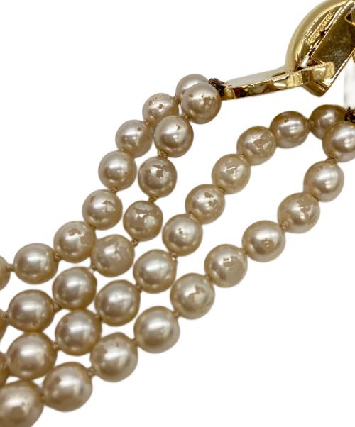 Salvatore Ferragamo（サルヴァトーレ フェラガモ）Salvatore Ferragamo (サルヴァトーレ フェラガモ) ネックレス ホワイトの古着・服飾アイテム