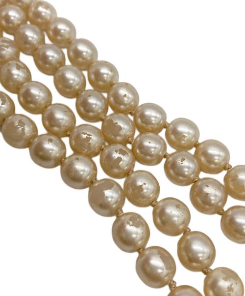 Salvatore Ferragamo（サルヴァトーレ フェラガモ）Salvatore Ferragamo (サルヴァトーレ フェラガモ) ネックレス ホワイトの古着・服飾アイテム