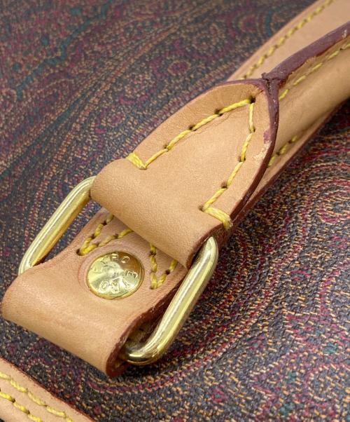 ETRO（エトロ）ETRO (エトロ) ボストンバッグ ブラウンの古着・服飾アイテム