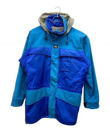 ヘリーハンセン ヨギーニューウェーブス　マウンテンパーカー　青　M 中古・古着通販】HELLY HANSEN (ヘリーハンセン) 裏ボアマウンテン