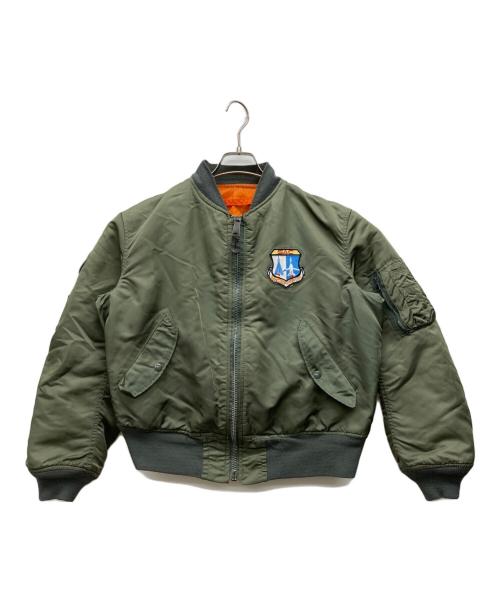 ALPHA（アルファ）ALPHA (アルファ) MA-1ジャケット 21] サイズ:MEDIUMの古着・服飾アイテム