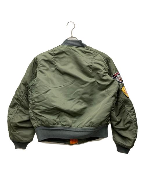 ALPHA（アルファ）ALPHA (アルファ) MA-1ジャケット 21] サイズ:MEDIUMの古着・服飾アイテム