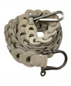 WYM LIDNMウィム バイ リドム）の古着「ベルト」｜ホワイト