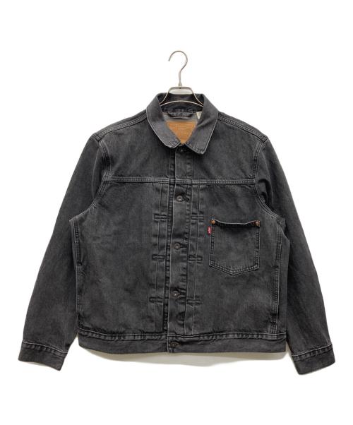 LEVI'S PReMIUM（リーバイス プレミアム）LEVI'S PReMIUM (リーバイスプレミアム) LEVI'S PREMIUM TYPE I TRUCKER ブラック サイズ:L/Gの古着・服飾アイテム