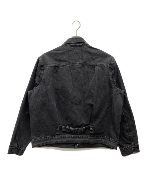 LEVI'S PReMIUM（リーバイス プレミアム）LEVI'S PReMIUM (リーバイスプレミアム) LEVI'S PREMIUM TYPE I TRUCKER ブラック サイズ:L/Gの古着・服飾アイテム