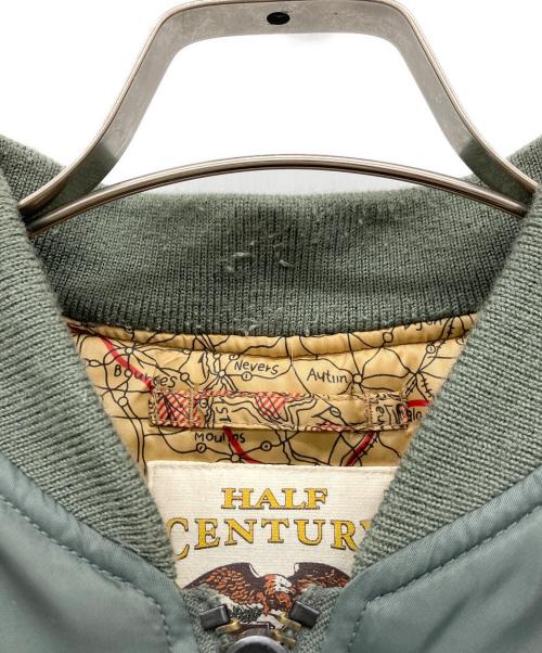 AVIREX（アヴィレックス）AVIREX (アヴィレックス) 50th Anniversary MA-1 SIGNATURE BIG LOGO MA-1 グリーン サイズ:表記無しの古着・服飾アイテム