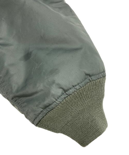 AVIREX（アヴィレックス）AVIREX (アヴィレックス) 50th Anniversary MA-1 SIGNATURE BIG LOGO MA-1 グリーン サイズ:表記無しの古着・服飾アイテム