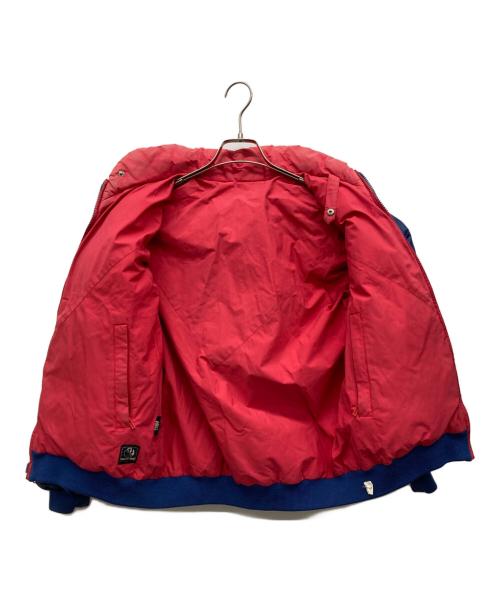 MONCLER（モンクレール）MONCLER (モンクレール) リバーシブルダウンジャケット ネイビー サイズ:胸囲82 身長155の古着・服飾アイテム