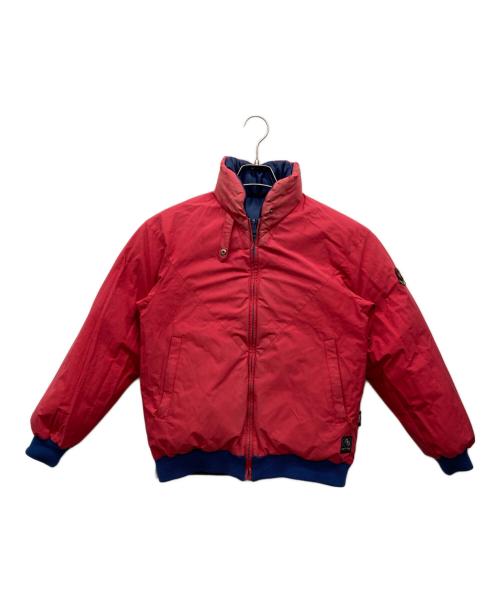 MONCLER（モンクレール）MONCLER (モンクレール) リバーシブルダウンジャケット ネイビー サイズ:胸囲82 身長155の古着・服飾アイテム