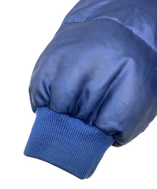 MONCLER（モンクレール）MONCLER (モンクレール) リバーシブルダウンジャケット ネイビー サイズ:胸囲82 身長155の古着・服飾アイテム