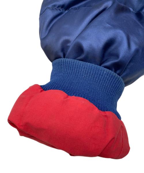 MONCLER（モンクレール）MONCLER (モンクレール) リバーシブルダウンジャケット ネイビー サイズ:胸囲82 身長155の古着・服飾アイテム