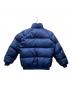 MONCLER (モンクレール) リバーシブルダウンジャケット ネイビー サイズ:胸囲82 身長155：5000円
