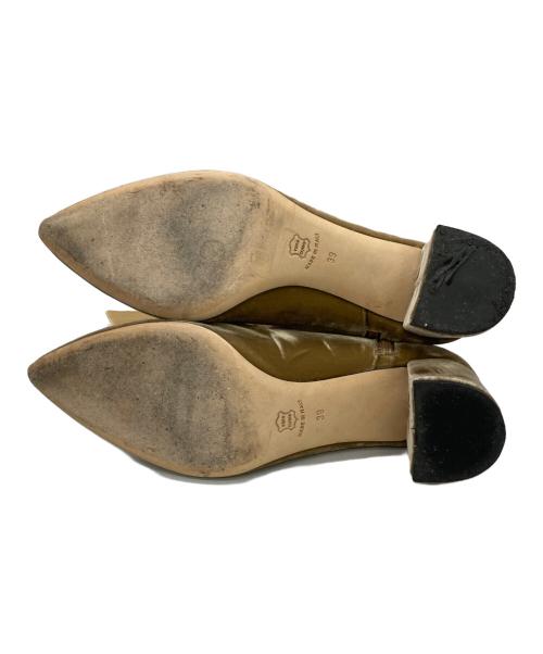 Y's PINK（ワイズ ピンク）Y's PINK (ワイズ ピンク) レースアップブーツ ベージュ サイズ:39の古着・服飾アイテム