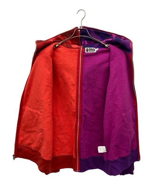 A BATHING APE（ア ベイシング エイプ）A BATHING APE (ア ベイシング エイプ) SEPARATE SHARK FULL ZIP HOODIE マルチカラー サイズ:2XLの古着・服飾アイテム