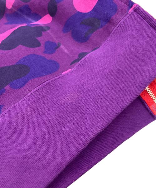 A BATHING APE（ア ベイシング エイプ）A BATHING APE (ア ベイシング エイプ) SEPARATE SHARK FULL ZIP HOODIE マルチカラー サイズ:2XLの古着・服飾アイテム